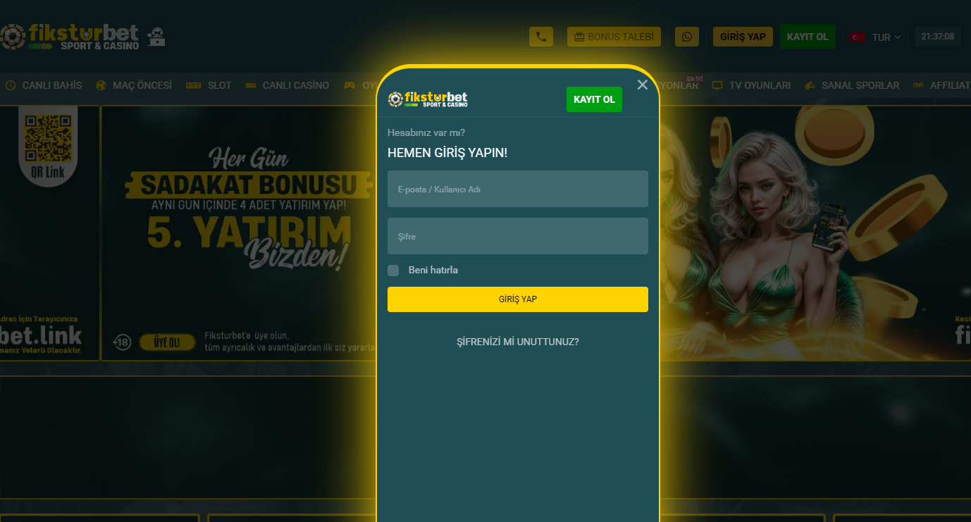 fiksturbet güncel giriş